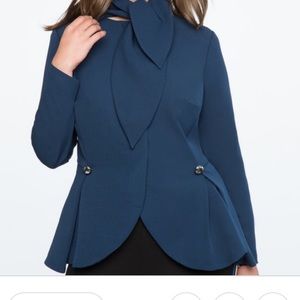 Brand new Eloquii tie neck blazer. Never worn.